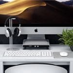 Satechi Aluminum Monitor Stand Hub für iMac silber