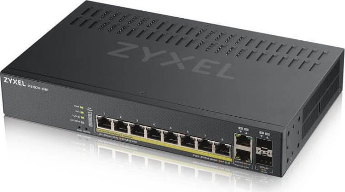 ZyXEL GS1920-8HPv2 Smart Switch (8x 10Gigabit PoE+)