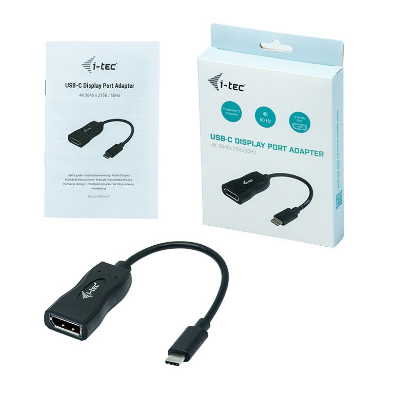 i-tec USB-C Displayport Adapter 4K/60Hz