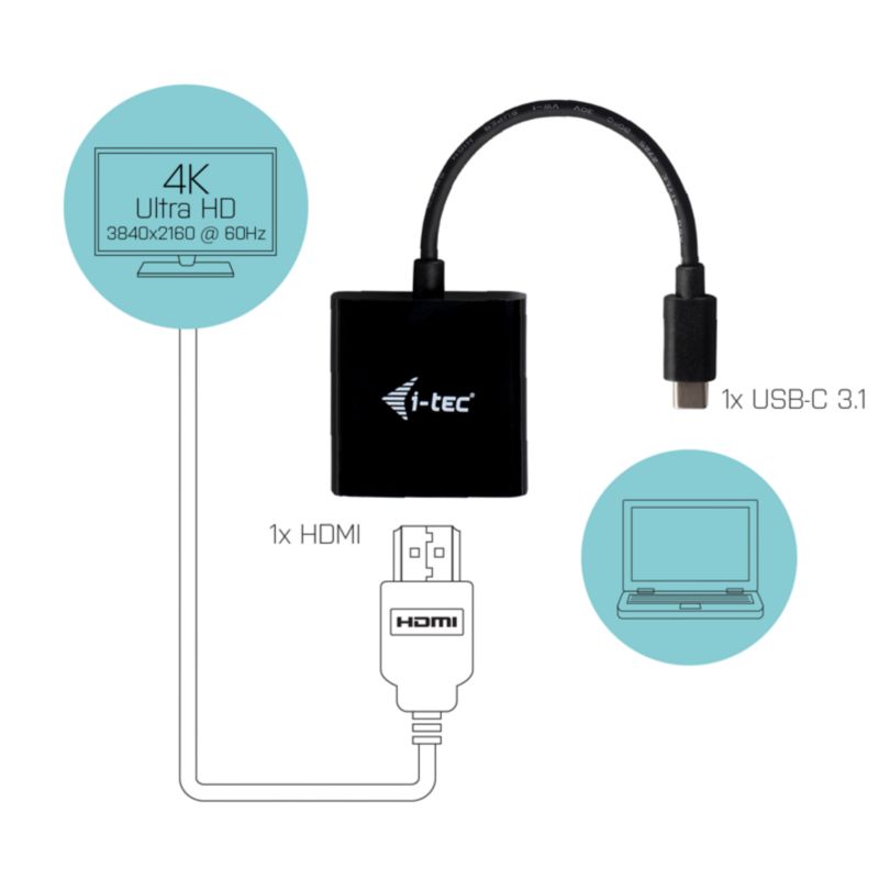 i-tec USB-C HDMI Adapter 4K/ 60Hz