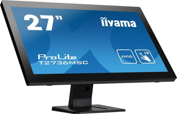 iiyama ProLite T2736MSC-B1 68,6cm (27") 10-Punkt Multitouch-Monitor FullHD AMVA