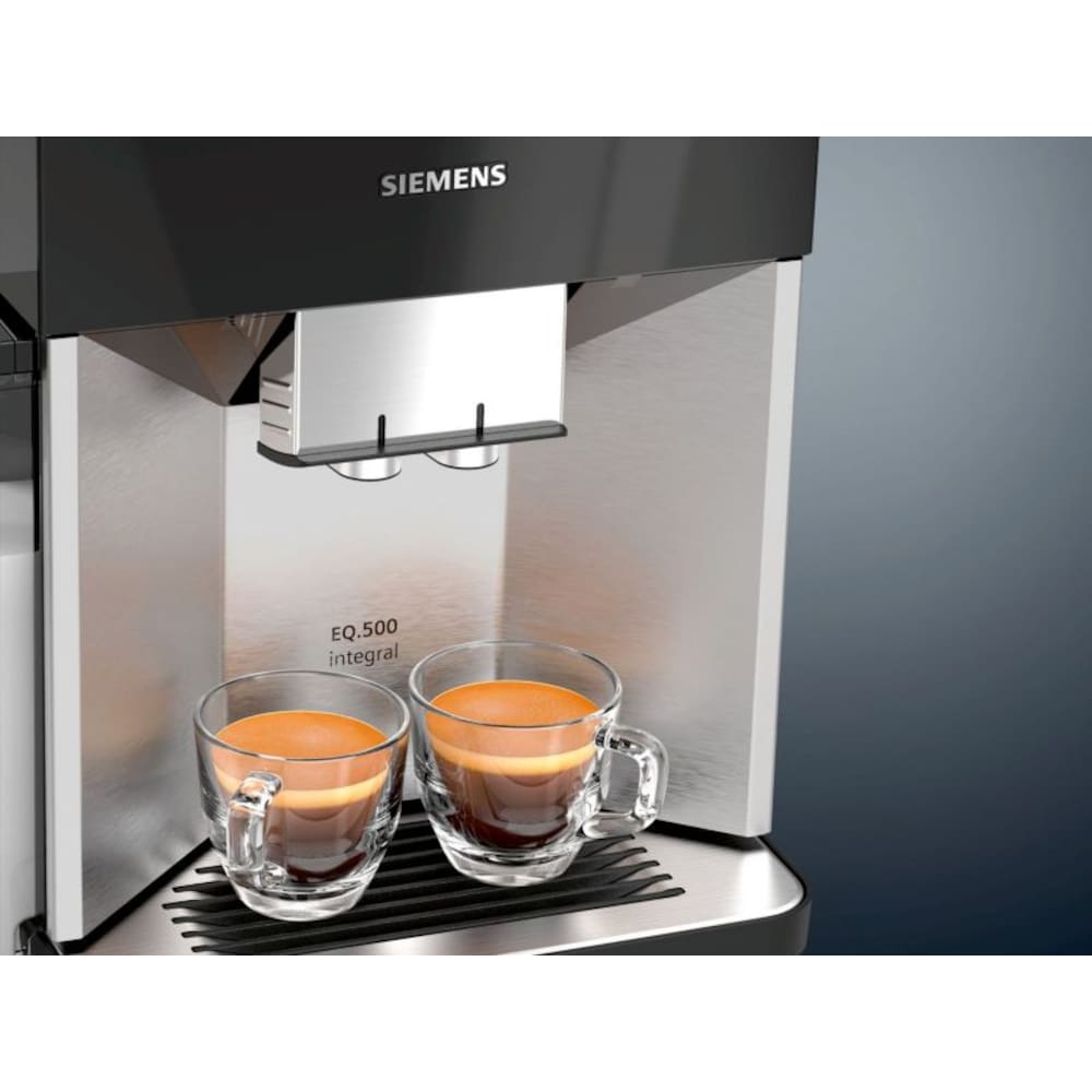 Siemens TQ507D03 EQ.500 integral Kaffeevollautomat Edelstahl ++ Cyberport