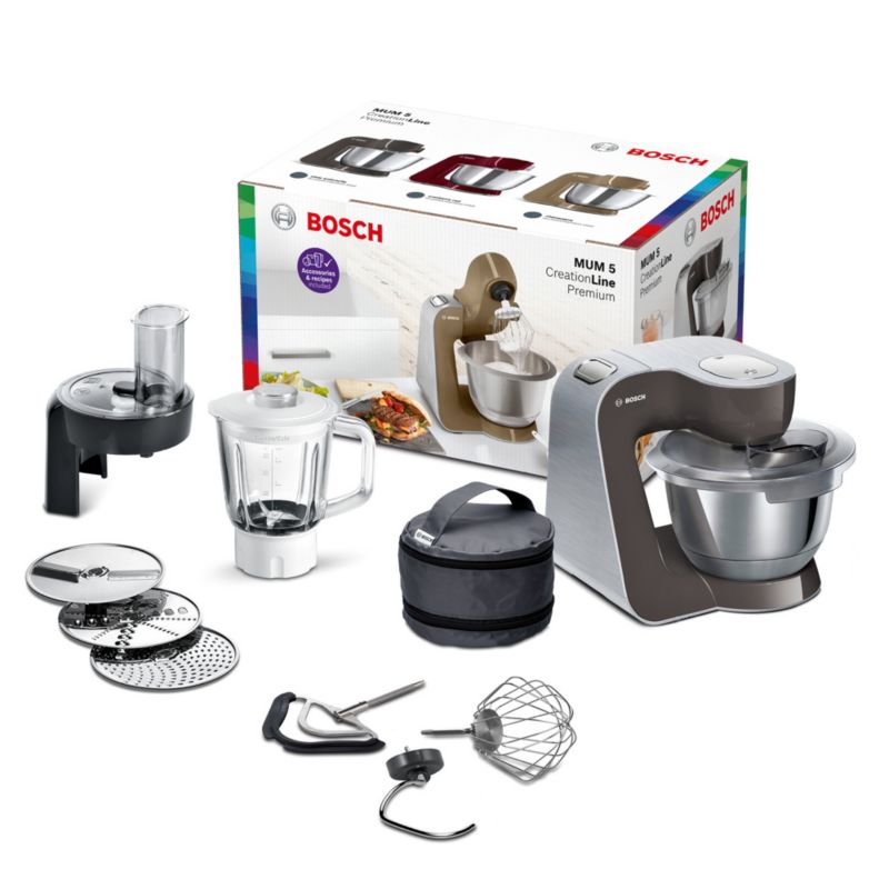 Bosch MUM58A20 Universal-Küchenmaschine CreationLine Premium anthrazit