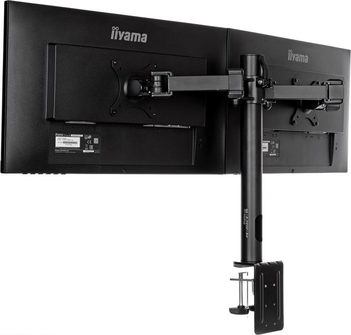 iiyama DS1002C-B1 duale Monitorhalterung für zwei Displays bis 30 zoll