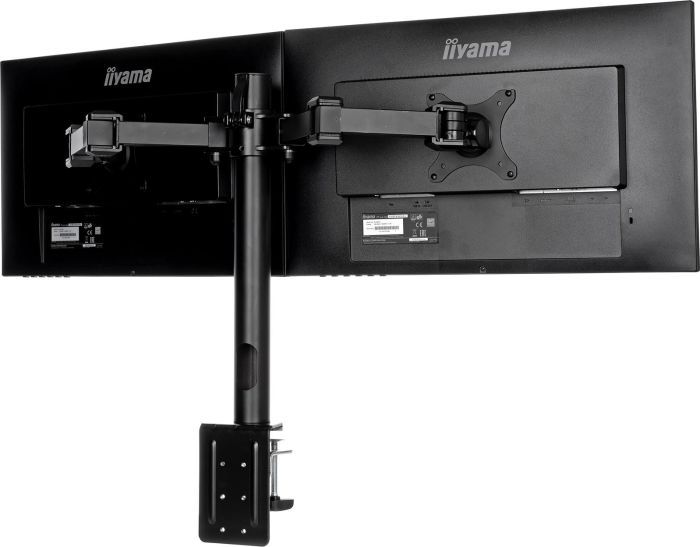 iiyama DS1002C-B1 duale Monitorhalterung für zwei Displays bis 30 zoll