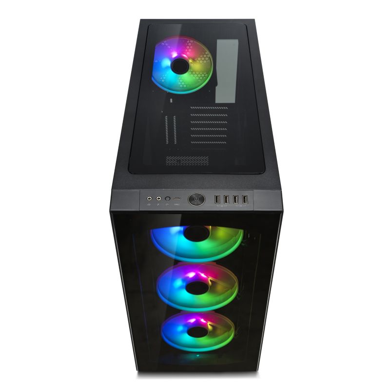 Fractal Design Define S2 Vision RGB ATX Gaming Gehäuse mit TG Seitenfenster