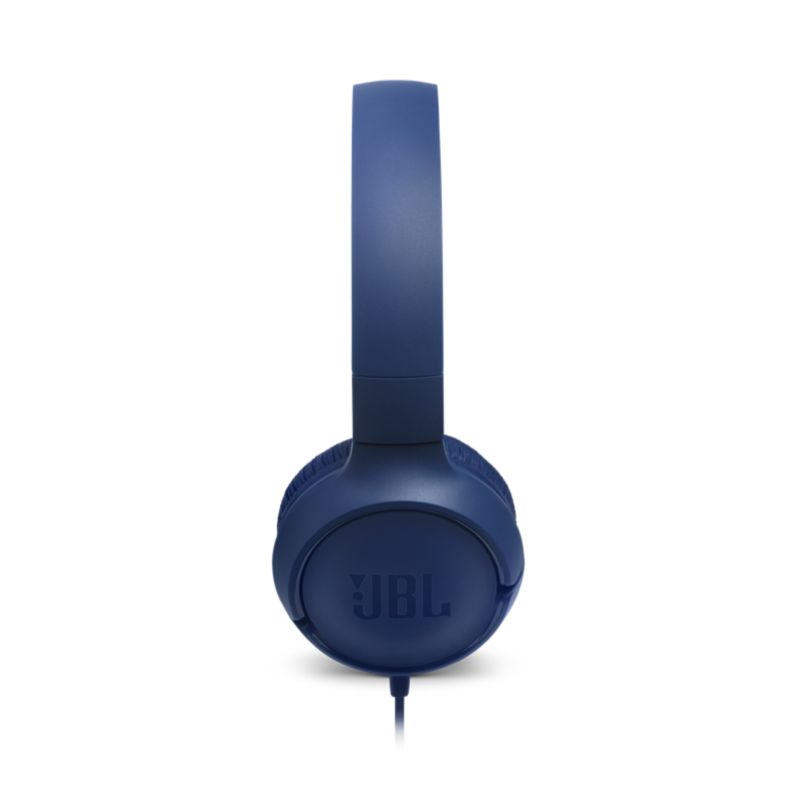 JBL TUNE 500 blau - Kabelgebundener On-Ear-Kopfhörer Mikrofon