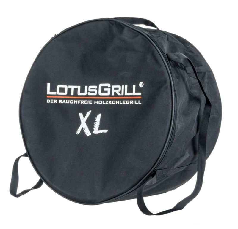 LotusGrill Holzkohlegrill XL 40,5cm rauchfrei, anthrazitgrau