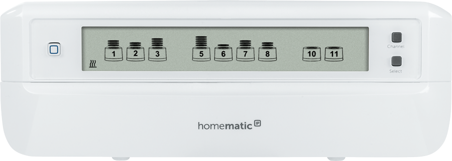 Homematic IP Fußbodenheizungsaktor - 12-fach, motorisch HmIP-FALMOT-C12