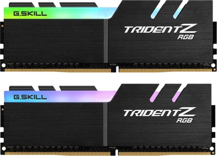 16GB (2x8GB) G.Skill Trident Z RGB DDR4-3600 CL18 (18-22-22-42) DIMM RAM Kit