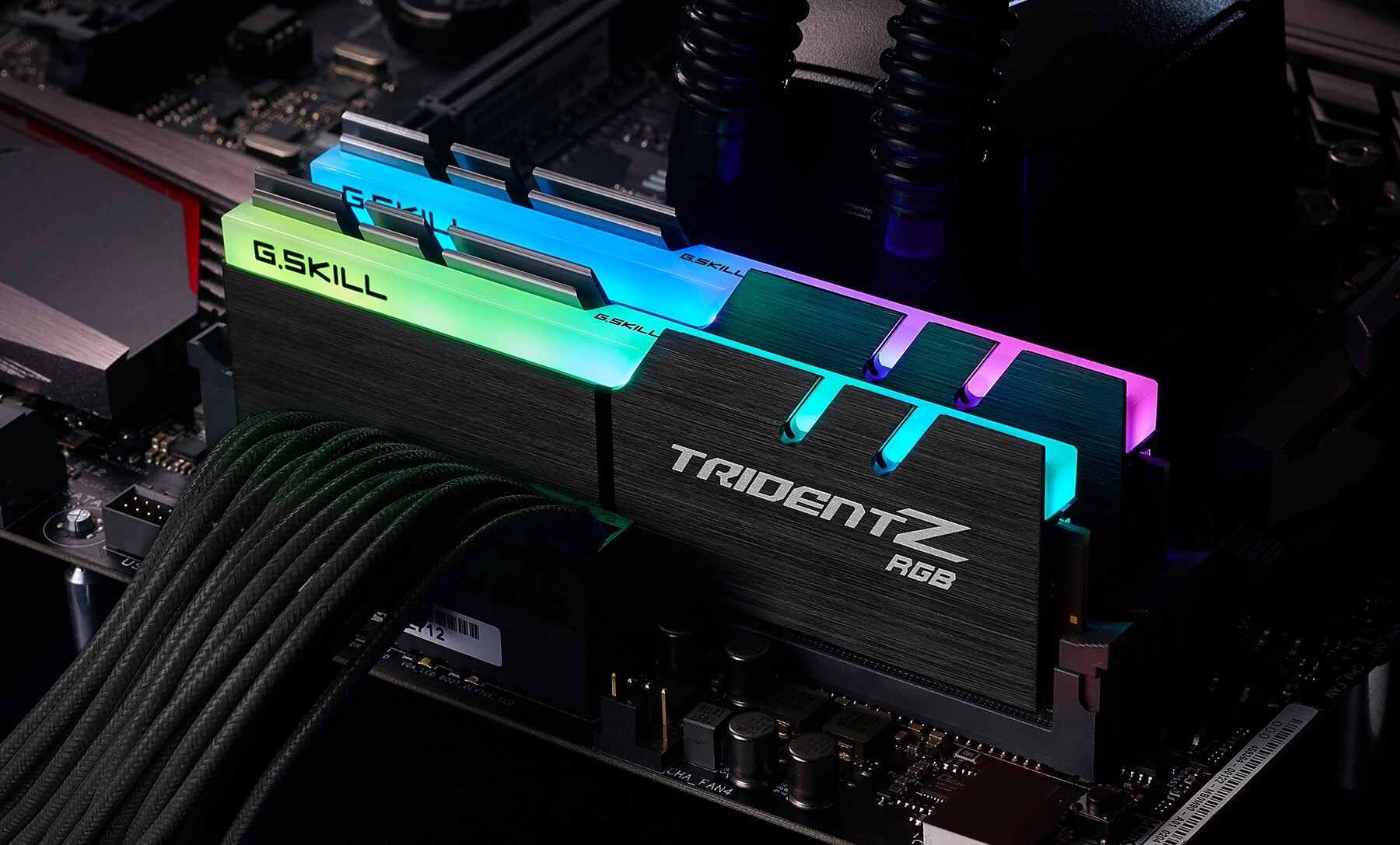 16GB (2x8GB) G.Skill Trident Z RGB DDR4-3600 CL18 (18-22-22-42) DIMM RAM Kit