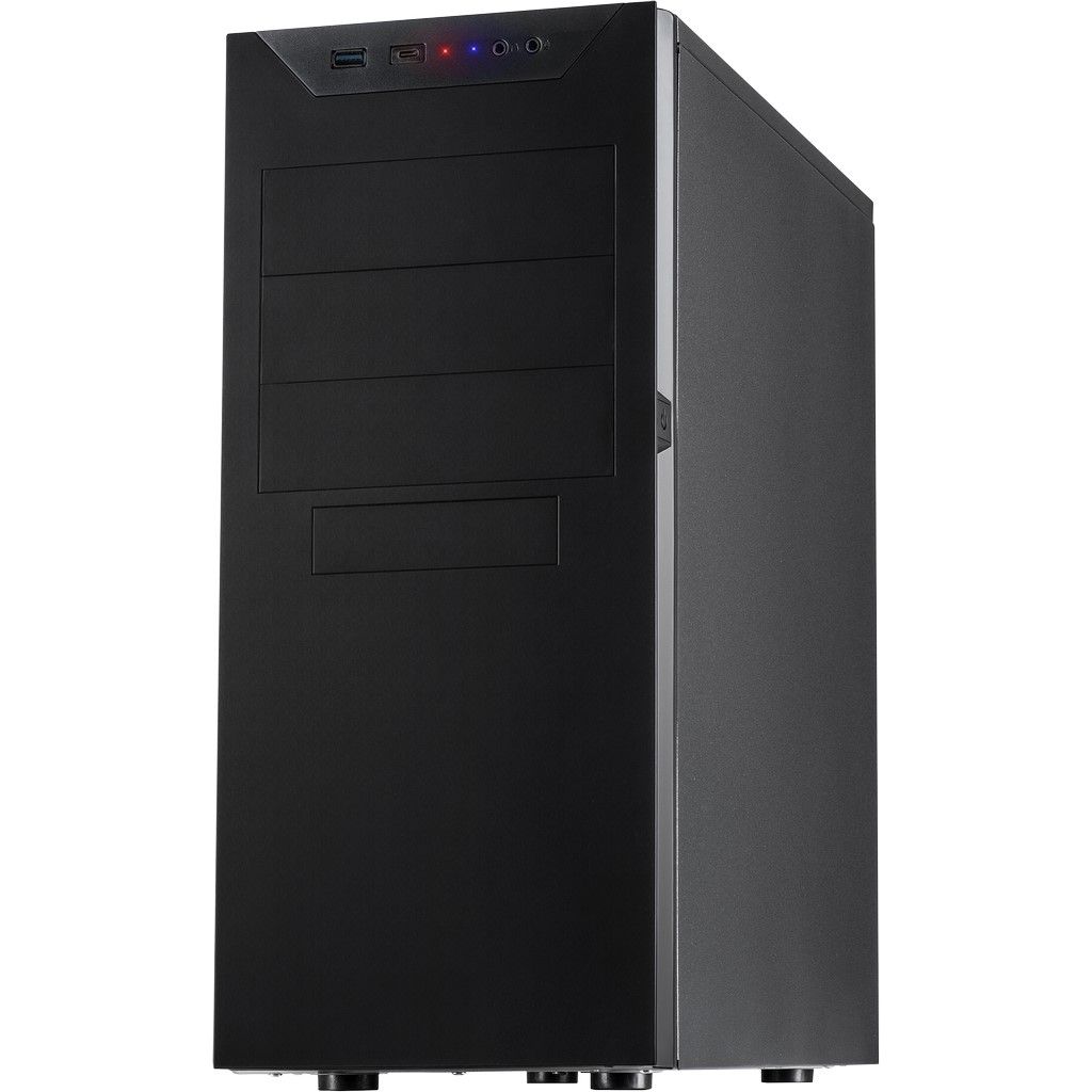 InterTech IT-8833 Velvet II Micro Tower ATX Gehäuse Schwarz