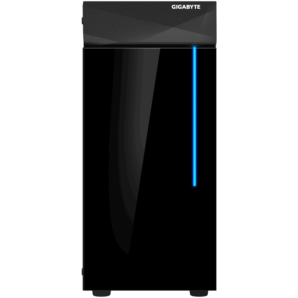 Gigabyte GB-C200G Midi Tower Gaming Gehäuse mit Sichtfenster