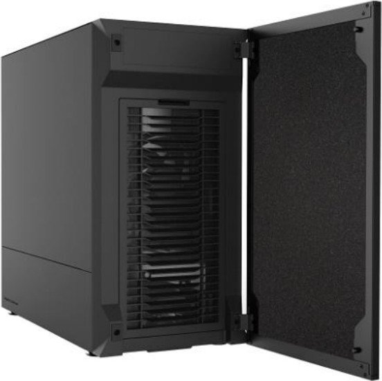 Cooler Master Silencio S400 Midi Tower ATX Gehäuse Schwarz, schallgedämmt