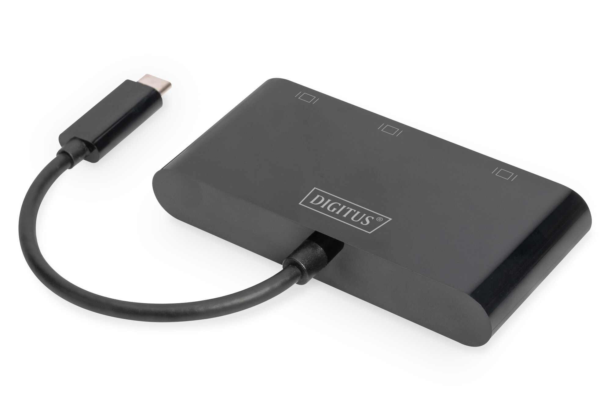 DIGITUS USB-C 3in1 Triple Monitor Adapter (HDMI, DP, VGA)