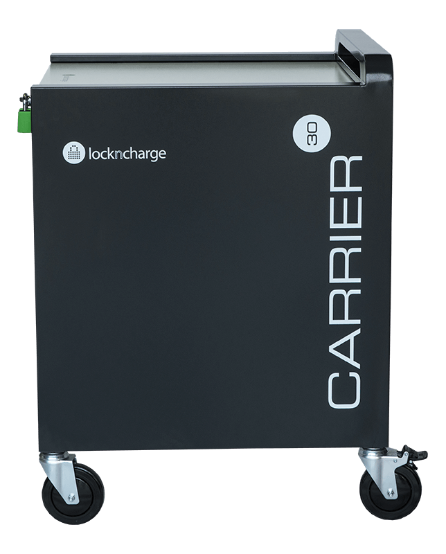 LocknCharge Carrier 30 Ladestation | bis 30 Geräte | Rollwagen | schwarz