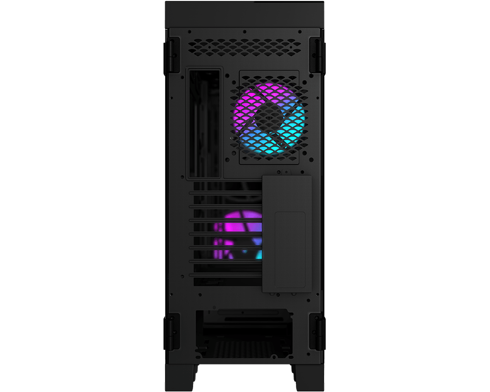 MSI MPG Sekira 500X MIDI Tower RGB Gaming Gehäuse, Echtglas Seitenfenster