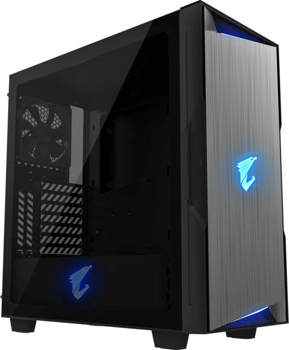 Gigabyte Aorus GB-AC300G Midi Tower Gaming Gehäuse mit Sichtfenster