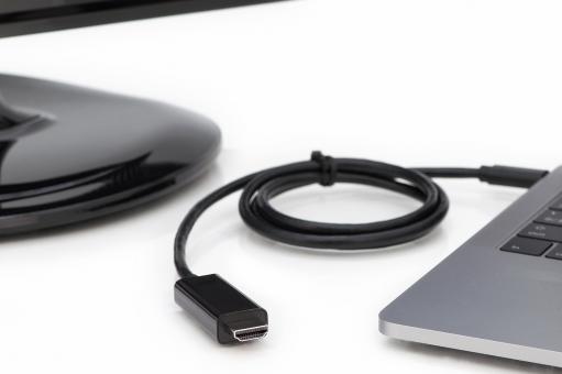 DIGITUS USB Type-C™Gen2 Adapter- / Konverterkabel, Type-C™ auf HDMI A 2,0m