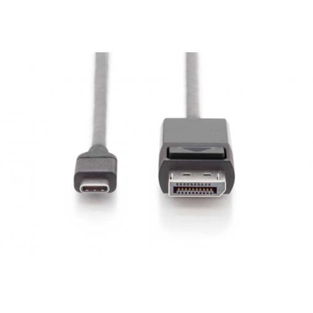 DIGITUS USB Type-C™ Gen 2 Adapter- / Konverterkabel, Type-C™ auf DP 2,0m