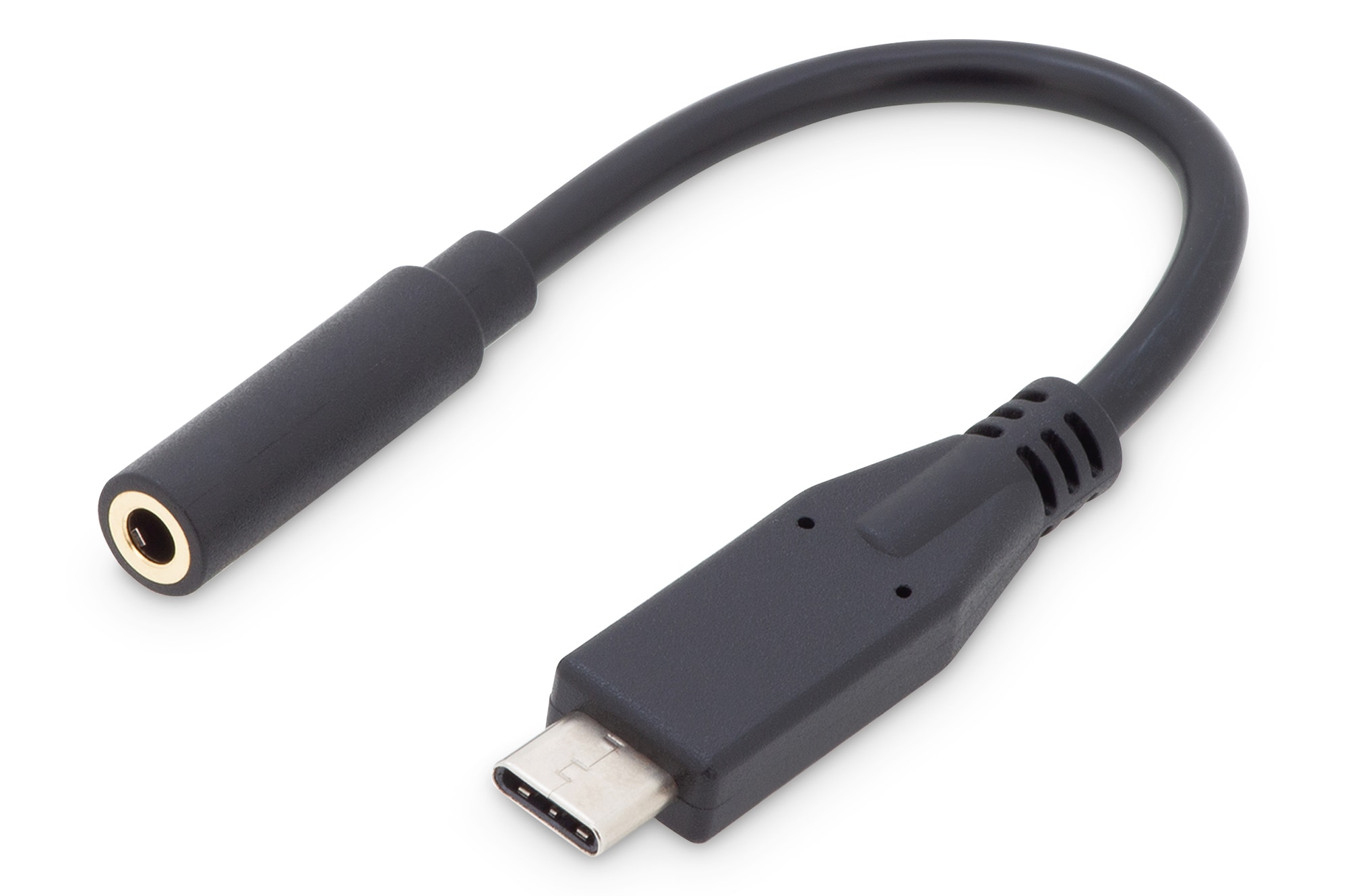 DIGITUS USB Type-C™ Audio Adapter / Konverter, Type-C™/St auf 3.5mm Klinke/Bu  ++ Cyberport