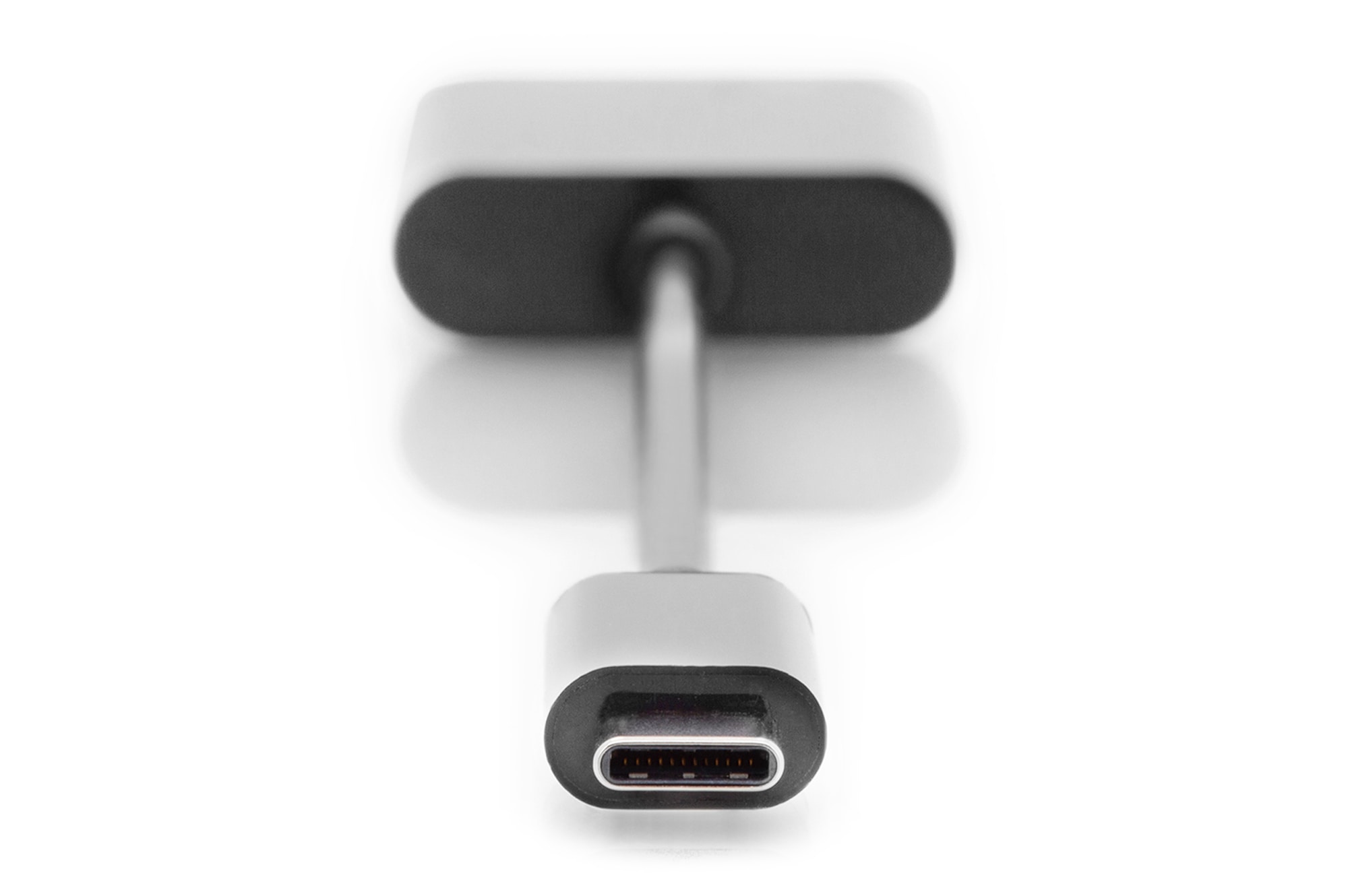 DIGITUS USB Type-C™ Adapter / Konverter, Type-C™ auf USB Type-C™ + 3.5mm Klinke