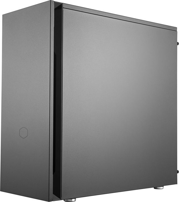 Cooler Master Silencio S600 Midi Tower ATX Gehäuse, Glasfenster, schallgedämmt