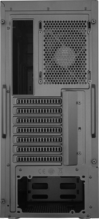 Cooler Master Silencio S600 Midi Tower ATX Gehäuse, Glasfenster, schallgedämmt