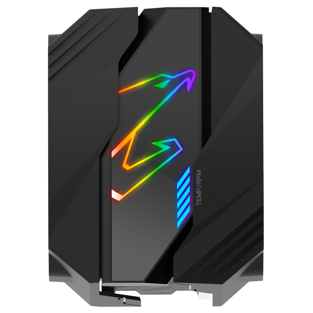 Gigabyte Aorus ATC800 CPU Kühler für AMD und Intel CPU, RGB Fusion 2.0