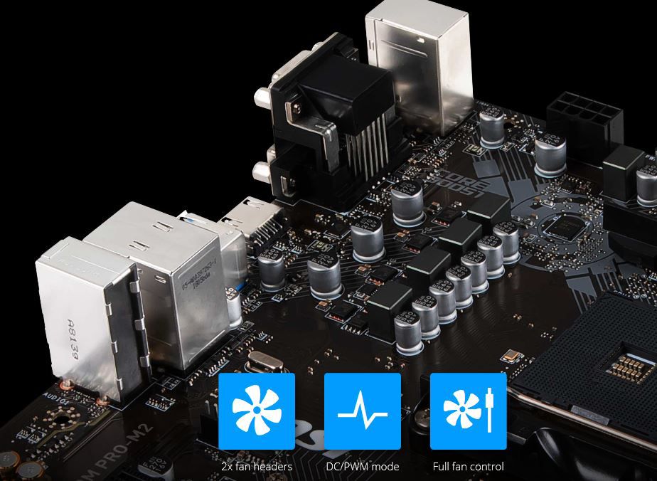 MSI B450M Pro-M2 mATX Mainboard Sockel AM4 M.2/DVI/HDMI