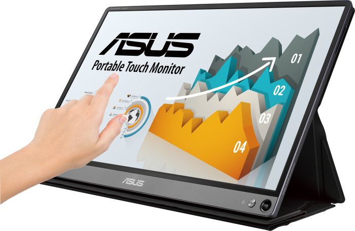 ASUS MB16AMT 54,61 cm (21,5") 16:9 FullHD Monitor HDMI/USB Typ C 1ms 100000000:1