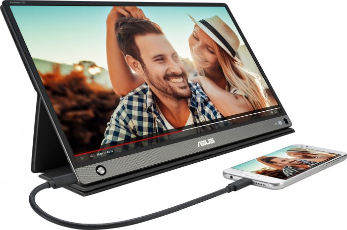 ASUS ZenScreen MB16AHP 39,6 cm (15,6") 16:9 FullHD Monitor Micro HDMI/USB Typ C