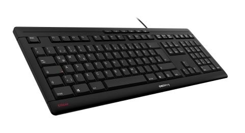 Cherry Stream Tastatur 2019 USB schwarz