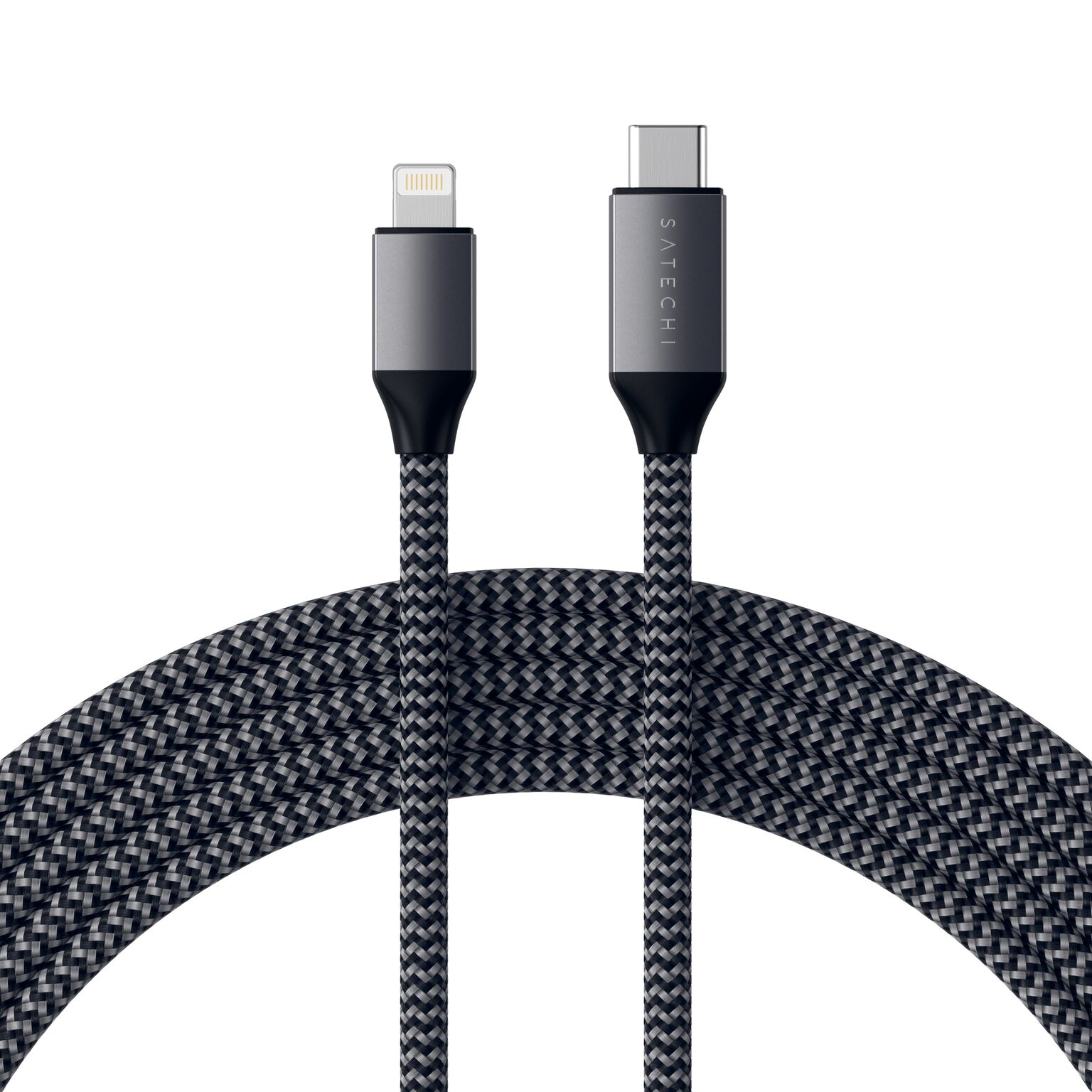 Satechi USB-C zu Lightning Space Gray