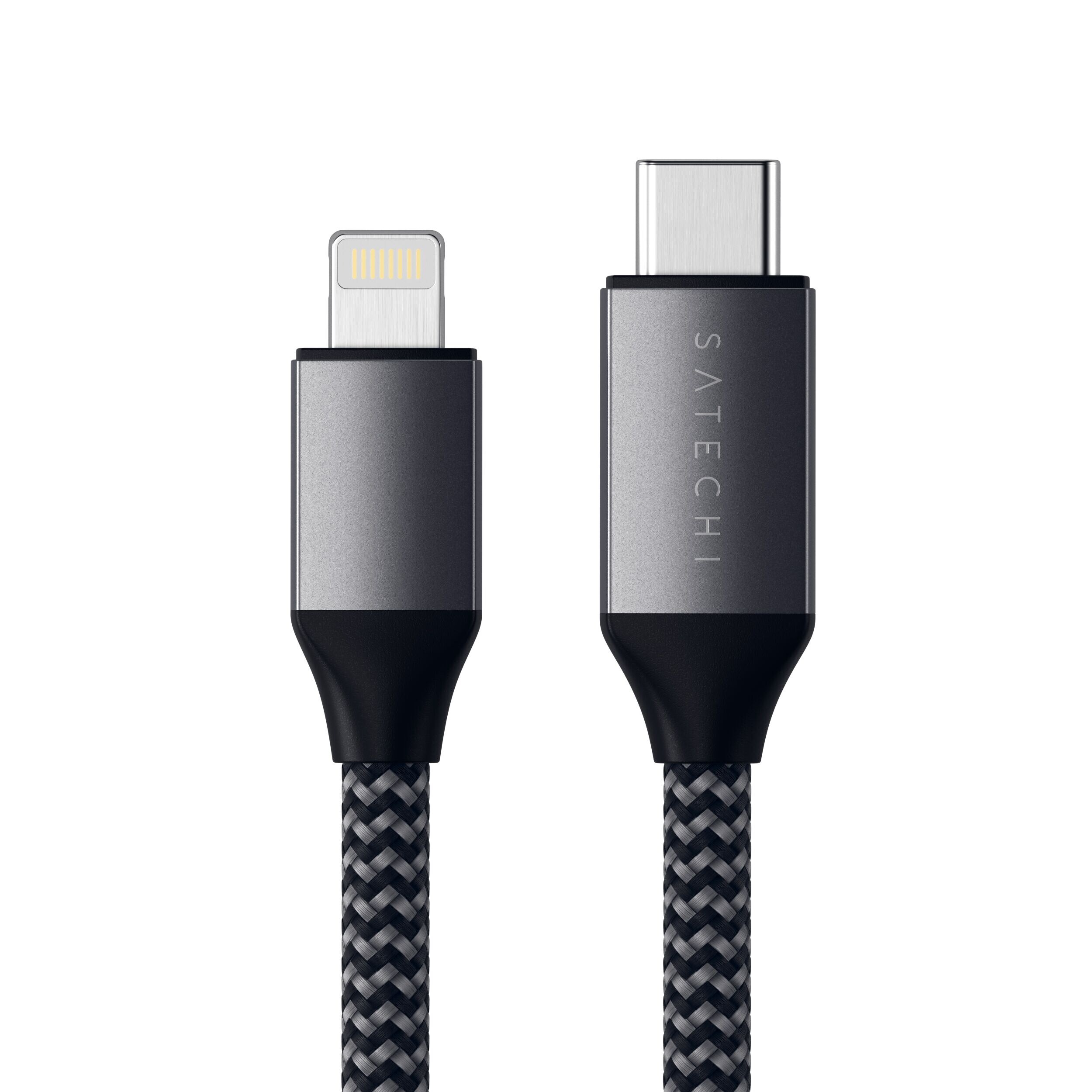 Satechi USB-C zu Lightning Space Gray