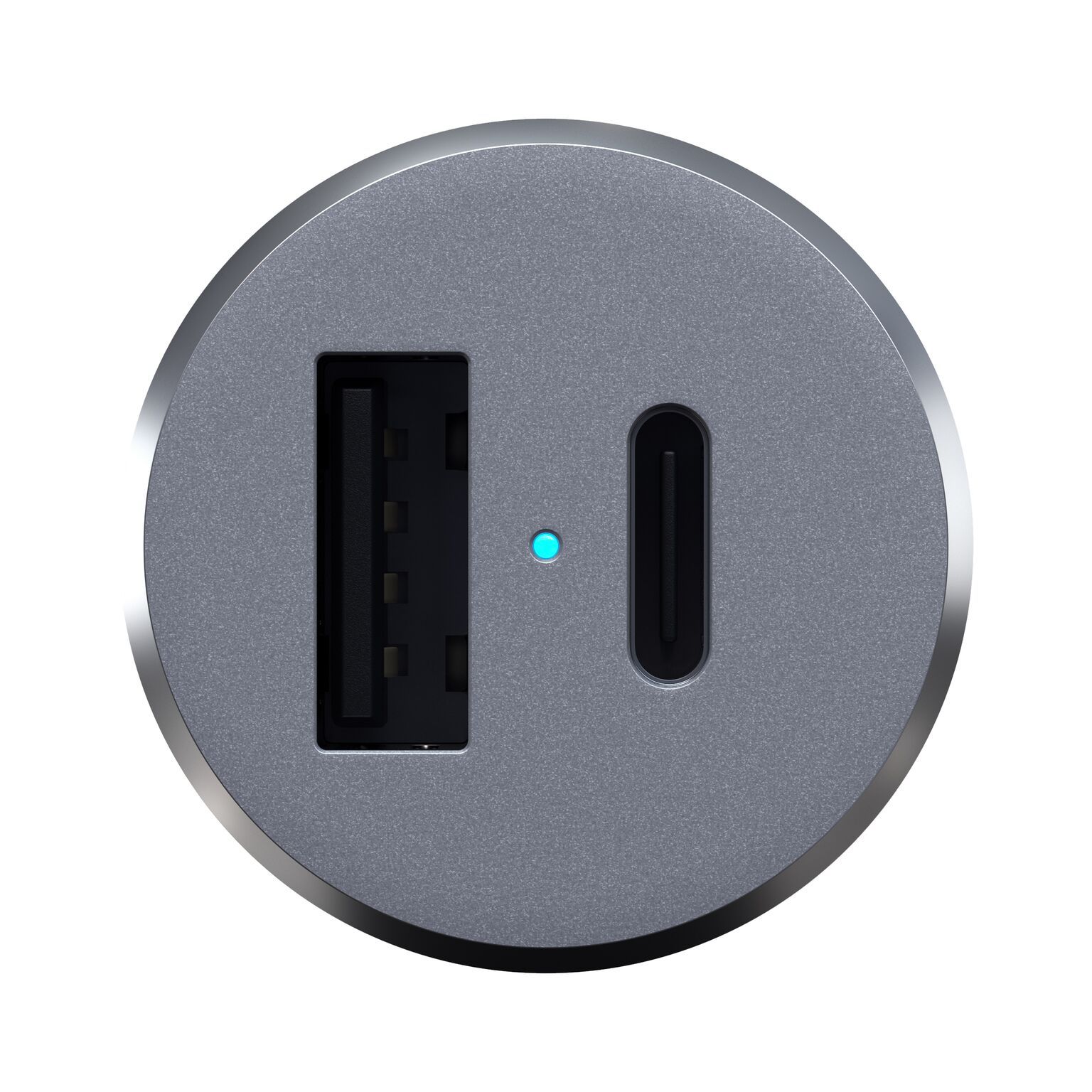 Satechi 72W USB-C Kfz-Adapter Space Gray