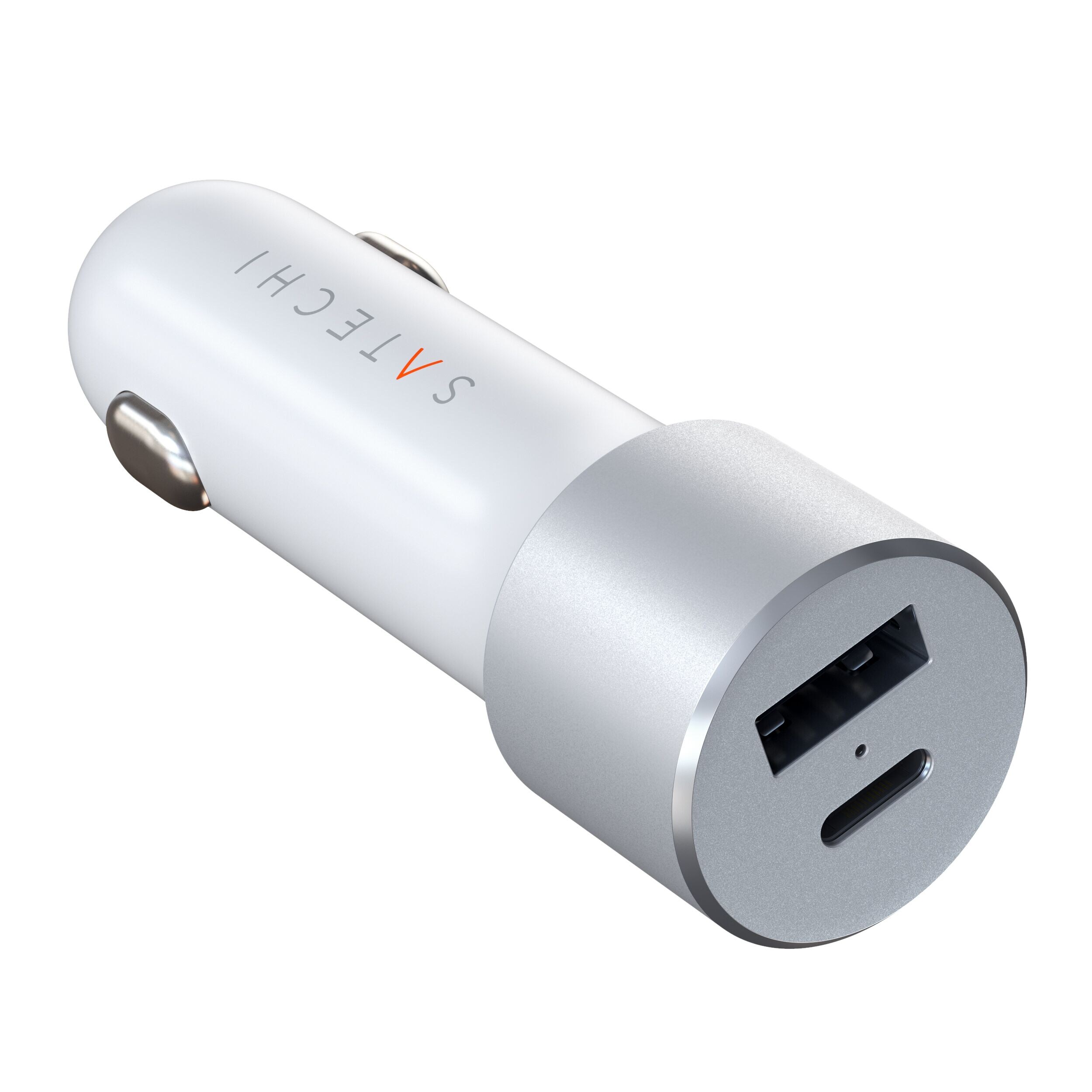 Satechi 72W USB-C Kfz-Adapter Silber