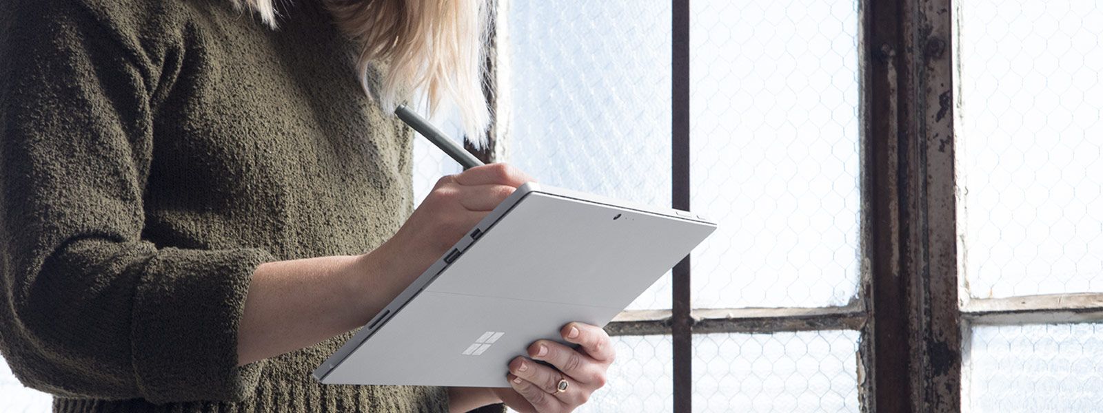 Microsoft Surface Pen blau