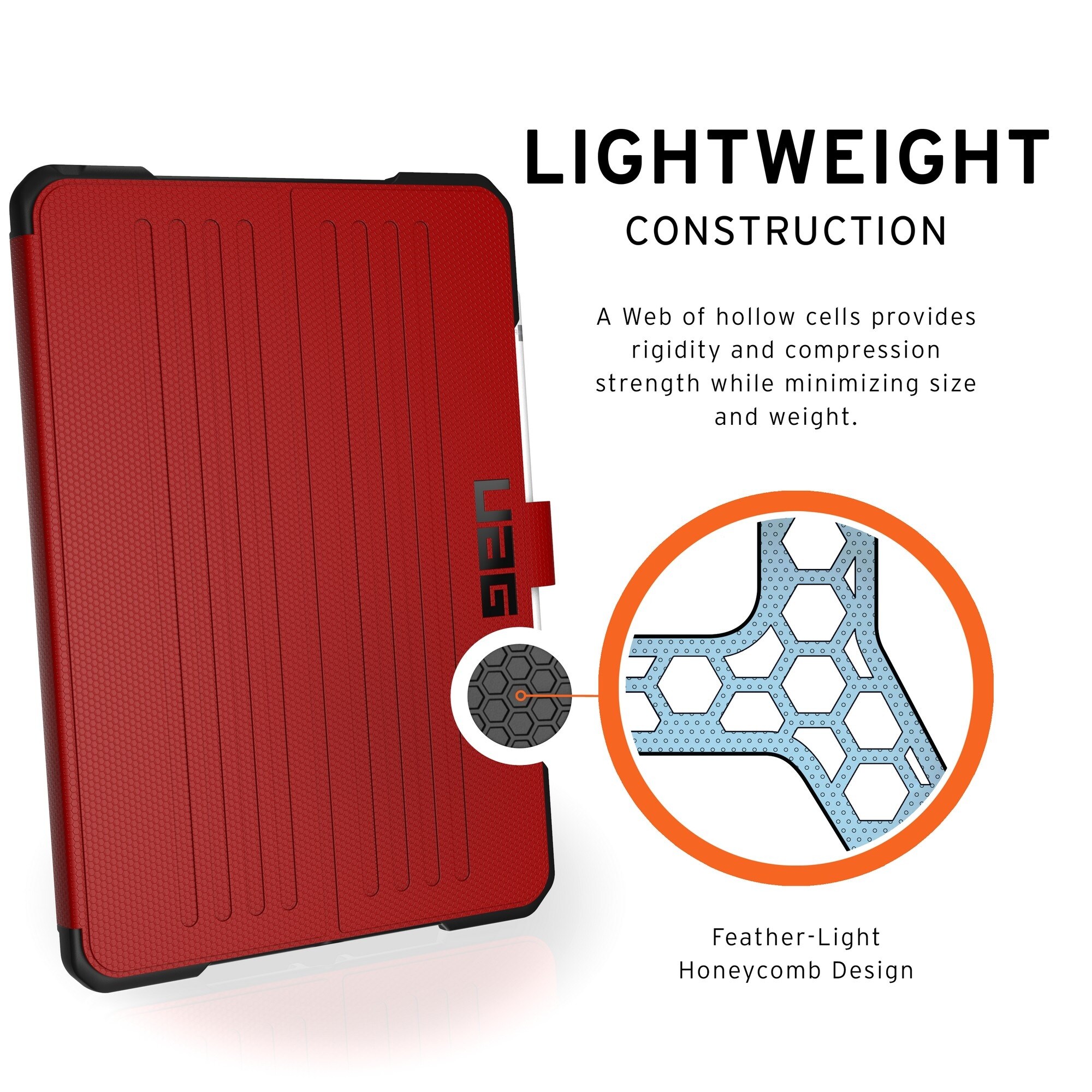 UAG Metropolis Case Apple iPad 10,2" (2019) rot