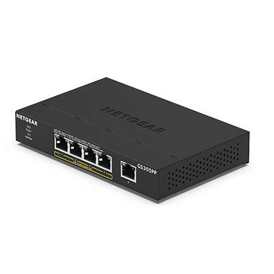 Netgear GS305PP 5-port Gigabit Ethernet PoE+ Unmanaged Switch