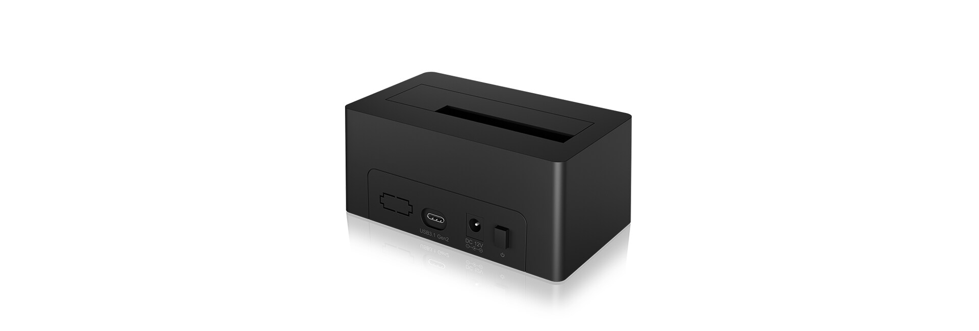 RaidSonic Icy Box IB-1121-C31 DockingStation für 2,5" und 3,5" SATA HDD USB 3.1