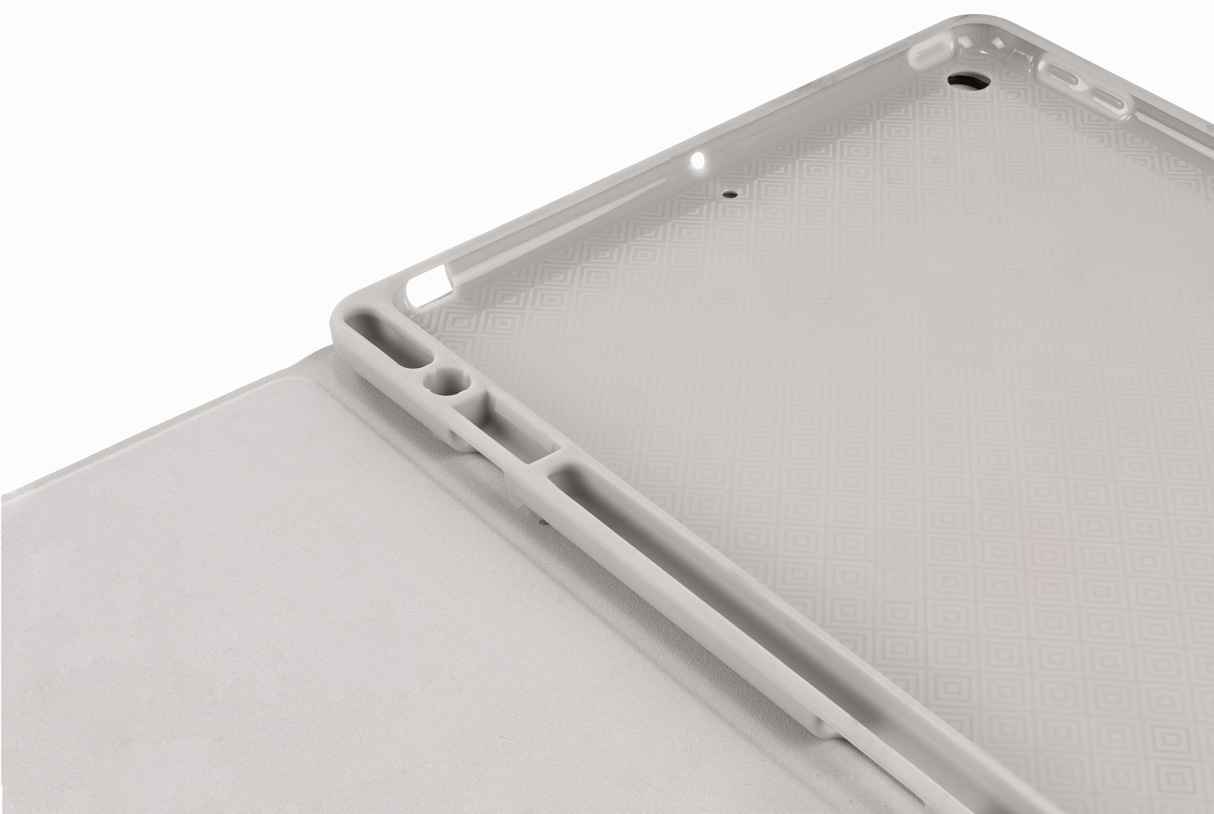 Tucano Metal Hartschalencase für iPad 10,2 Zoll, silber