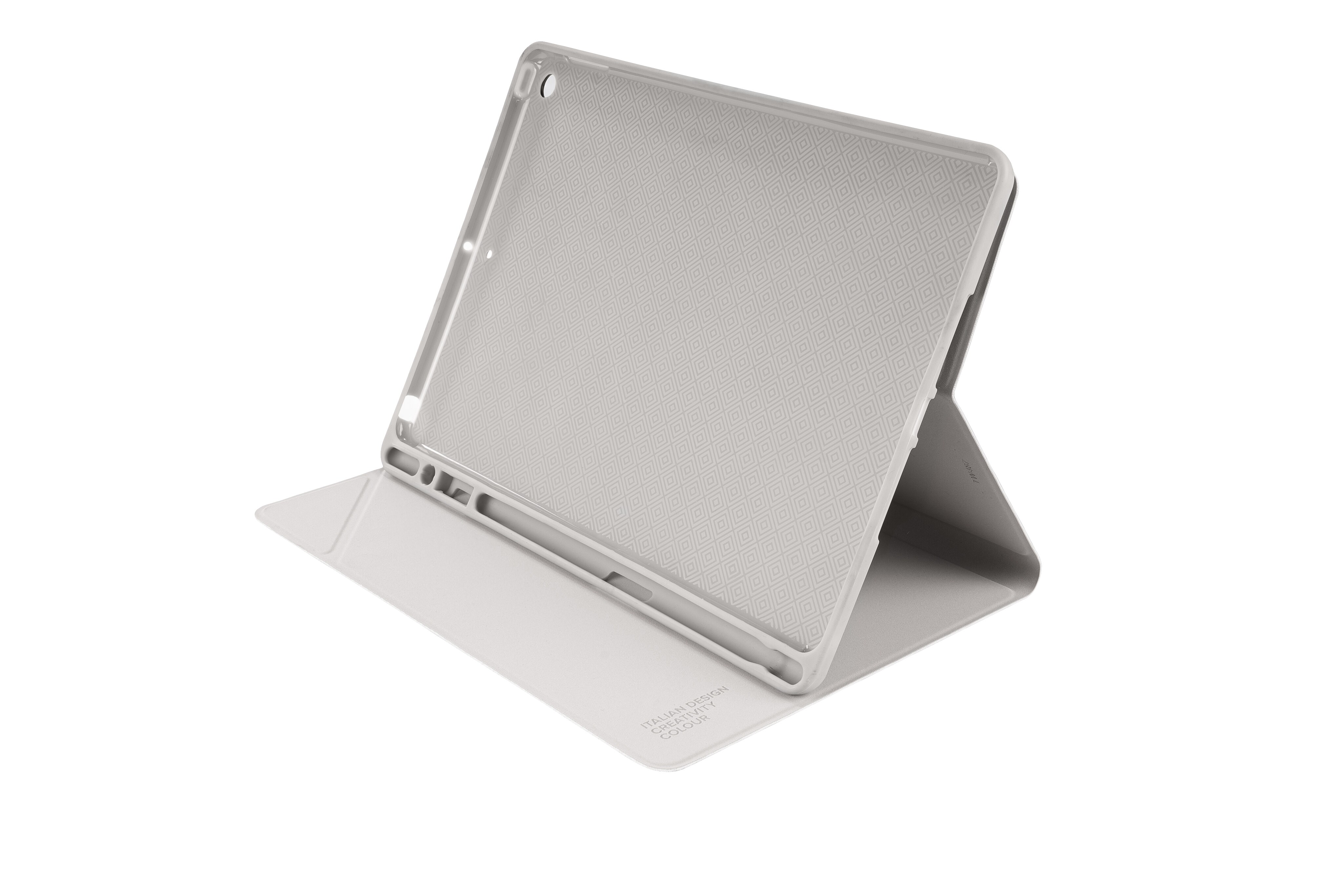 Tucano Metal Hartschalencase für iPad 10,2 Zoll, silber