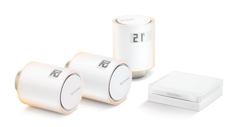 Netatmo Starter Set Smart Heizen mit 3 Thermostaten