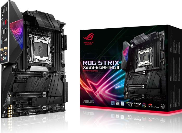 ASUS ROG STRIX X299-E GAMING II ATX Mainboard Sockel 2066 USB3.2/WLAN/M.2