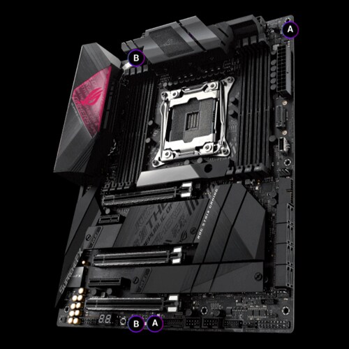 ASUS ROG STRIX X299-E GAMING II ATX Mainboard Sockel 2066 USB3.2/WLAN/M.2