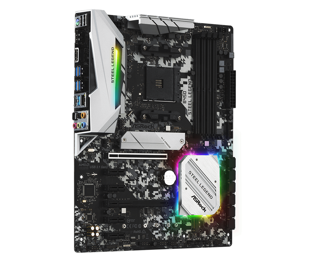 ASRock B450 AM4 Mainboard