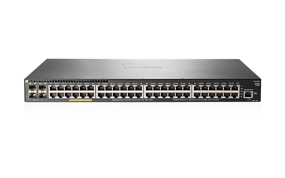 HPE Aruba 2930F 48G PoE+ 4SFP+ Switch