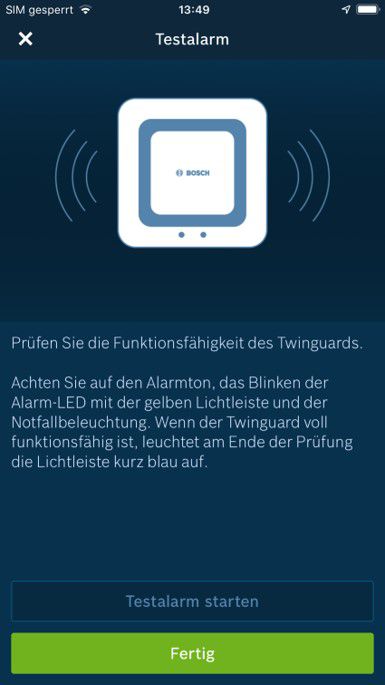 Bosch Smart Home Twinguard Funk-Rauchwarnmelder