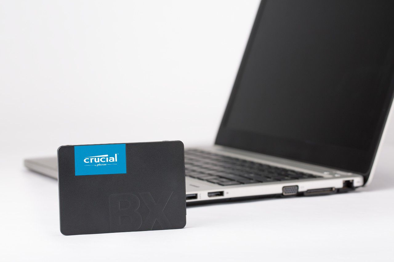 Crucial BX500 SSD 120GB 2.5zoll Micron 3D NAND TLC SATA600 - 7mm